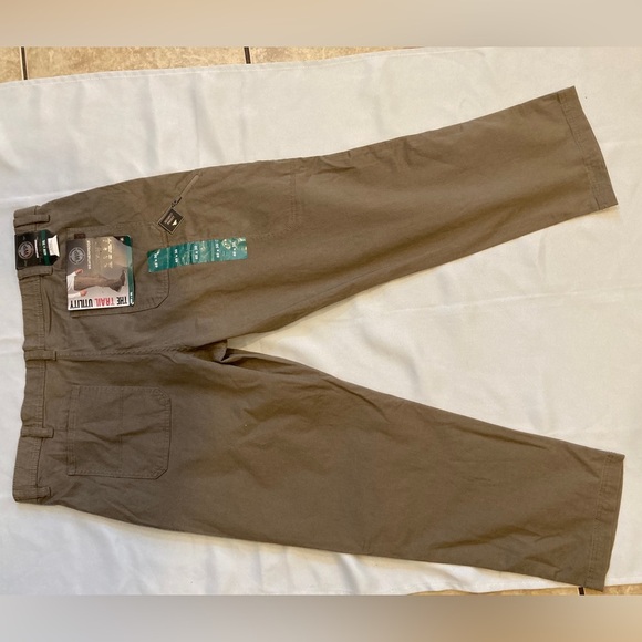 Weatherproof Men's 5 Pocket Trail Utility Pant Jeans 40Wx 30L Tan Walnut NWT - Picture 3 of 9